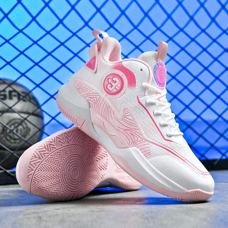 New Basketball Shoes Men's Guochao Graffiti Warbler Duck Youth Student Competition Actual Sports Training Shoes 2025
