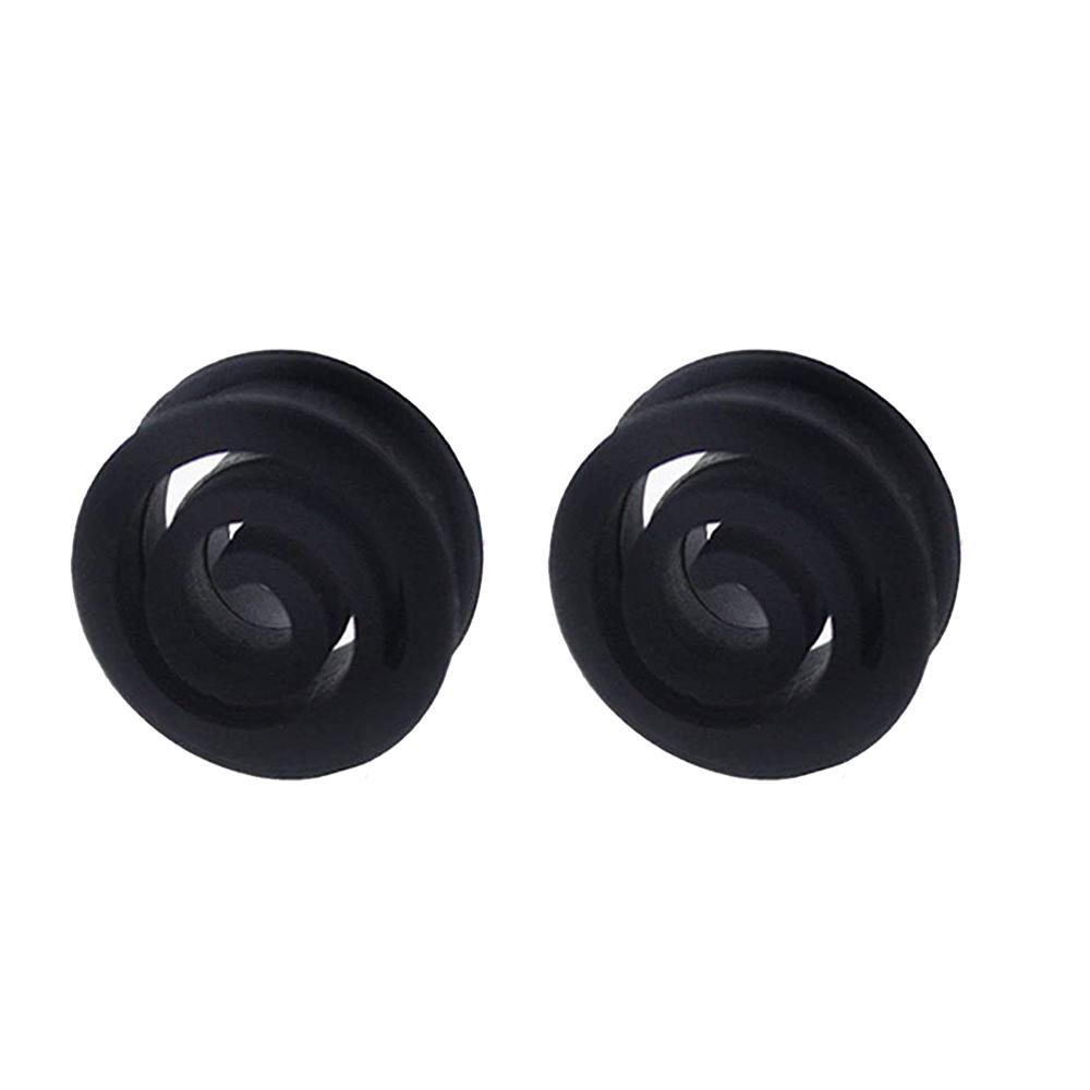 Pair Silicone Ear Plug Gauges Earrings Women Men Ear Plug Flesh Tunnel Piercing Expander Ear Stretcher Piercing Jewelry 4mm-25mm