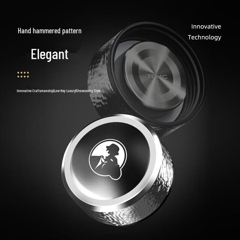 TOMIC 360ML Double Wall Glass Tea Tumbler