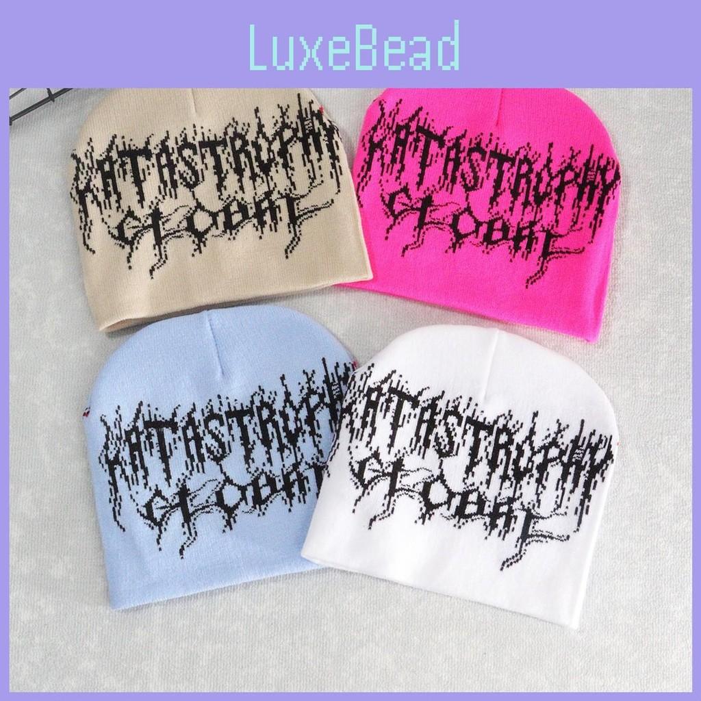 Spider Shape Heart Web Pattern Knitted Cap Winter Warm Fashionable Casual Gift