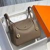 High-end Bag 26 Doctor Bag Head Layer Leather Single Shoulder Crossbody Pillow Bag Large Capacity