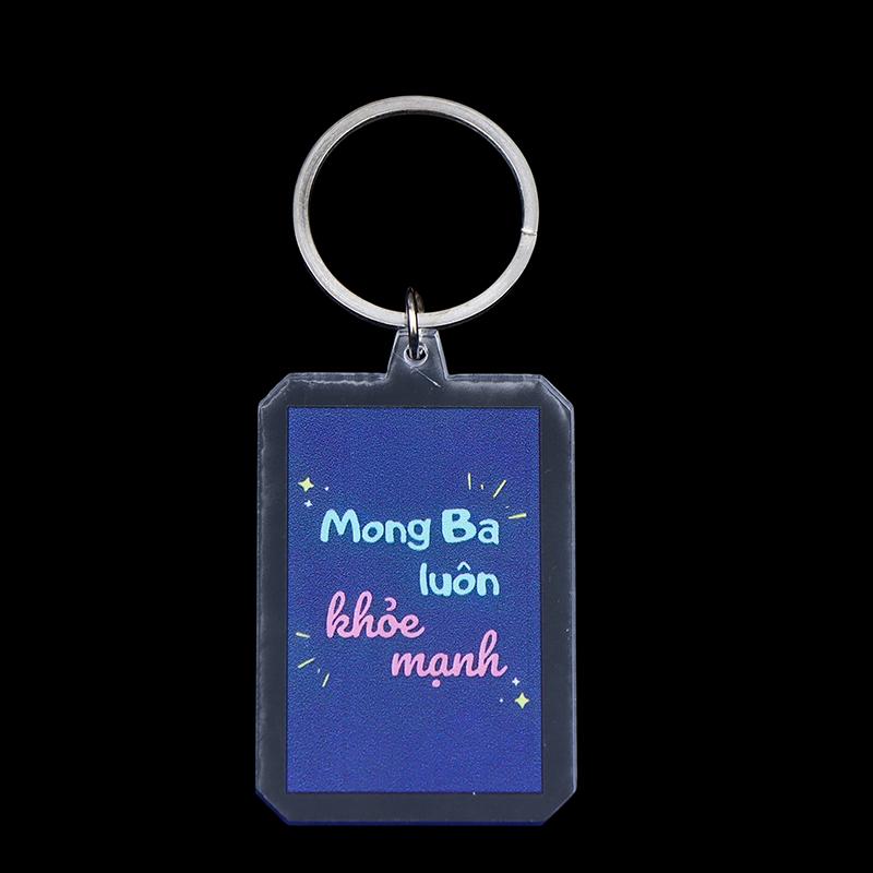 Kreativer Text Acryl Schlüsselanhänger Klar Flacher Schlüsselring Anhänger Für Tasche Rucksack Hängende Dekoration Autoschlüsselhalter Beste Freundin Geschenke