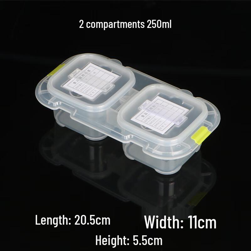 Plastic Food Sample Storage Box