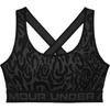 Crossback Leopard Print Medium Intensity Sports Bra Women Underwear Black 1362247-003