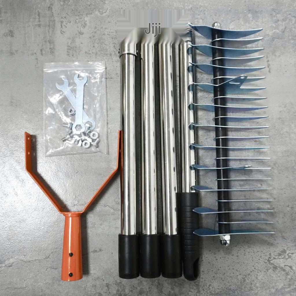 Detachable Gardening Rake: Clear Thatch, Leaves & Soil