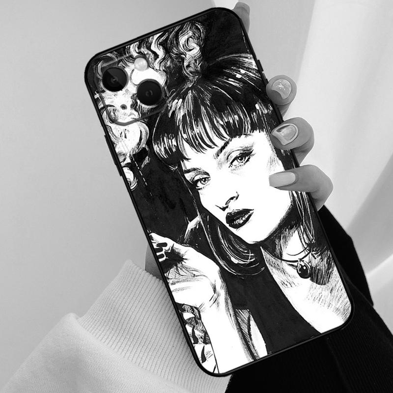 Pulp Fiction Dancing Phone Case For iPhone 17 Pro Max 14 13 12 11 15 16 Pro Max mini 15 16 Plus 16e 17 Air Cover