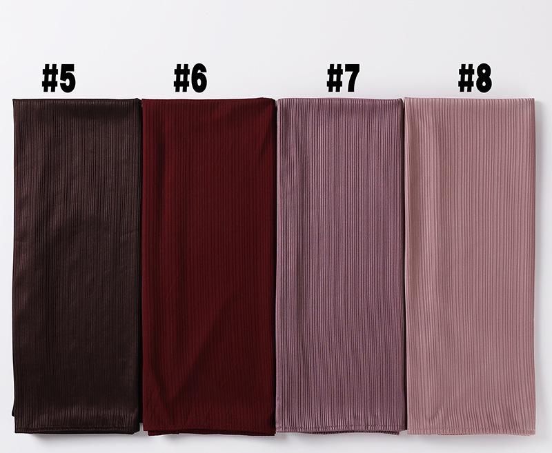 Women's Striped Knitted Headscarf – Malay Indonesian Hijab