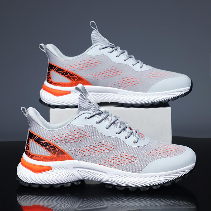 

Кроссовки мужские с мягкой подошвой, летние, дышащие, сетчатые, тонкие, спортивные, для активного отдыха, легкие, с мягкой подошвой 39