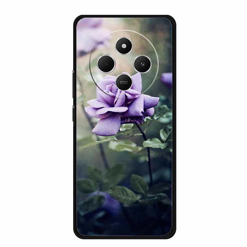 For Xiaomi Poco C75 Case PocoC75 Coque Black Silicone Soft Phone Case For Redmi 14C 14R A3 Pro Back Cover Case Redmi14C 14 C Bag