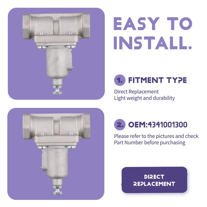 A58X-For Volvo Trucks VOE 8159736 3181897 New Overflow Valve 4341001300 Truck Spare Parts Replacement Part