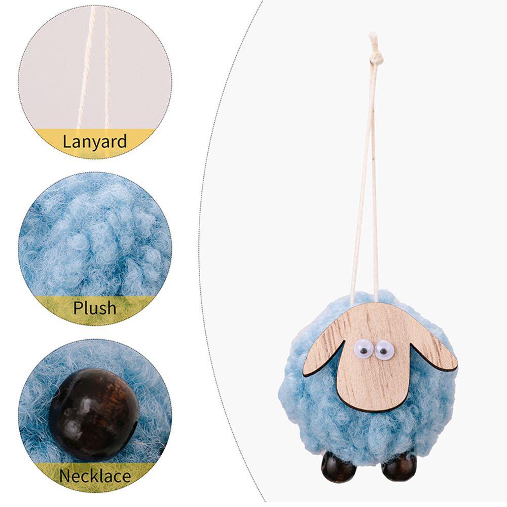 4pcs Handmade Felt Sheep Pendant Cute Merry Christmas Decorations  Home Xmas Decor