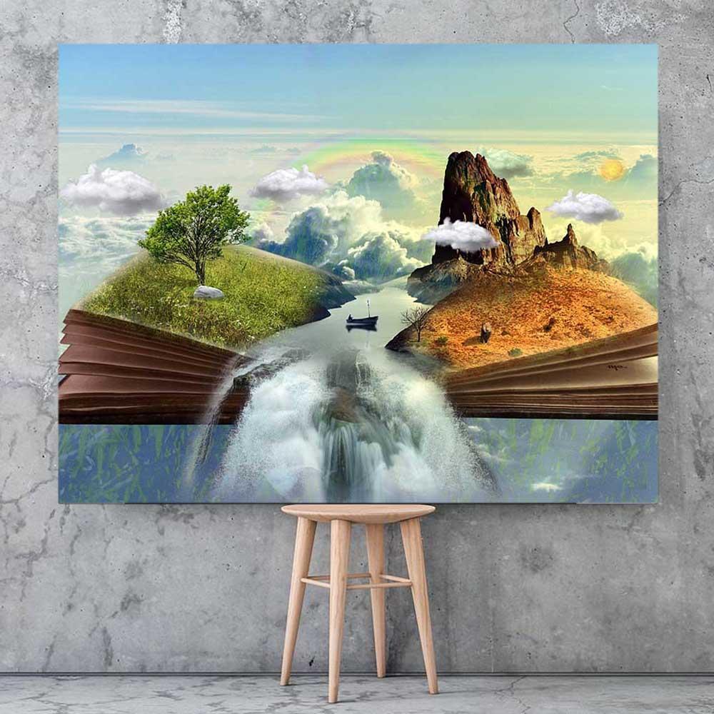 Full Drill Landscape Art 5D Diamond Painting Cross Stitch Embroidery Decor Home Full Drill Landscape Art 5D Diamond Painting Cross Stitch Embroidery Decor Home
