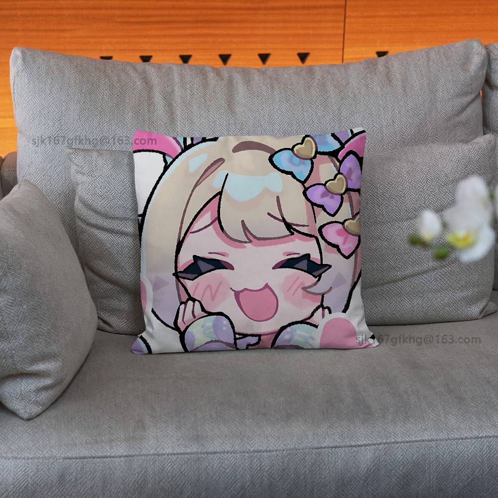 NEEDY GIRL OVERDOSE KAnge Pillowcase Casual Style Decoration, Suitable for Home Decoration (excluding Pillow Core)