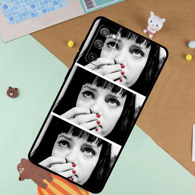 Pulp Fiction Soft Case For Samsung Galaxy S24 Ultra S9 S10 S20 S22 S23 Plus S21 FE S25 Ultra Funda Cover