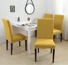 Mustard Chair Cover Honey Jacquard