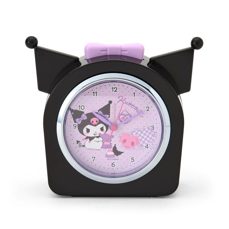 Sanrio Kuromi Talking Alarm Clock Tabletop Cute Character Goods Present Gift Nanairo-do