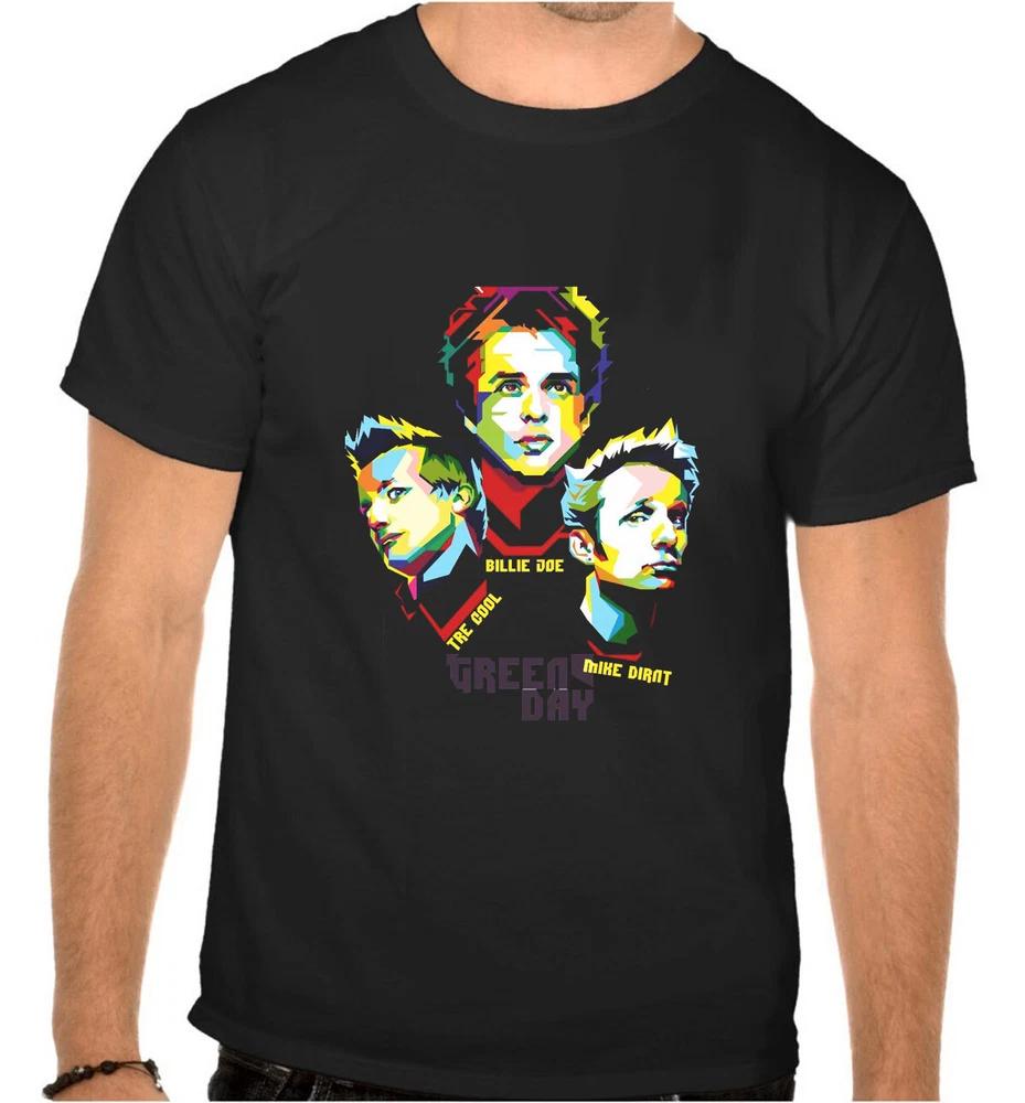 Green Day Greenday Rock Music Black TShirt 1158 2XL