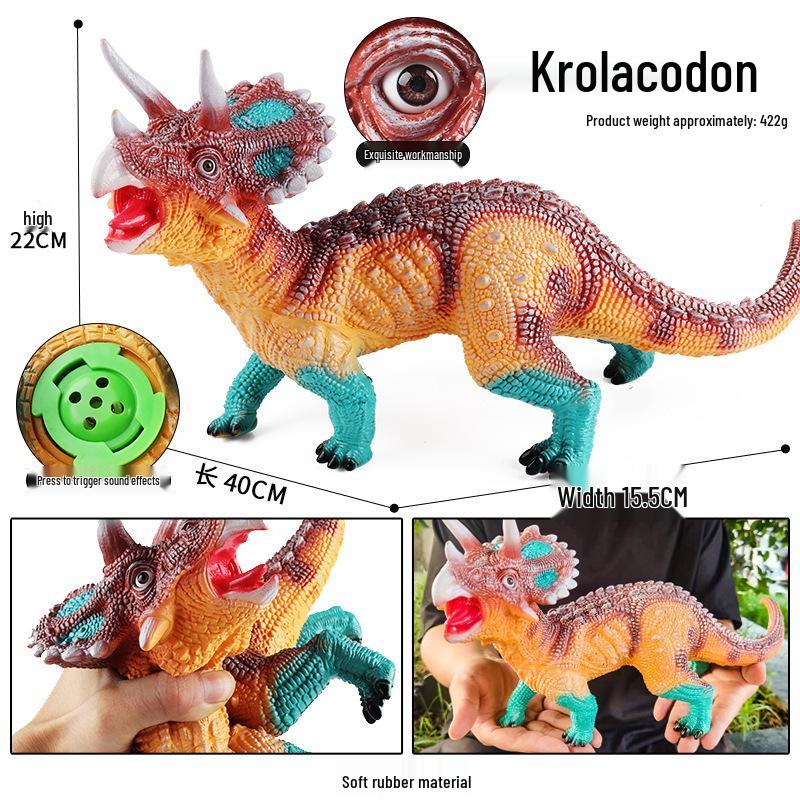 Large Soft Dinosaur Toy - T. Rex, Giganotosaurus & Spinosaurus Models for Kids