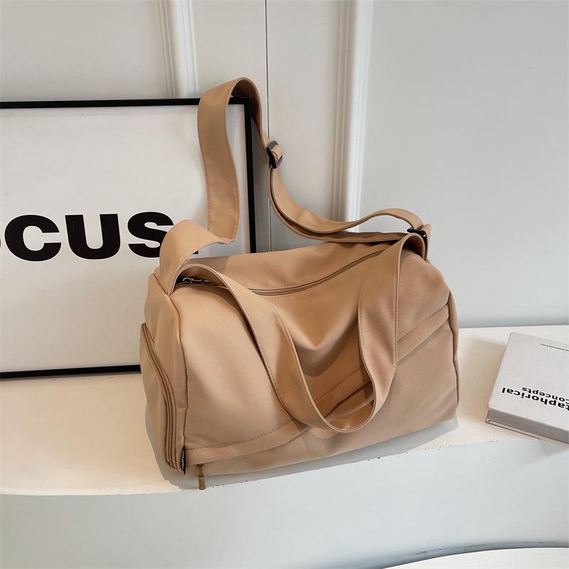 Travel Bag Large Capacity, Dry & Wet Separation, Lightweight Sports & Fitness Crossbody Bag for Short Trips