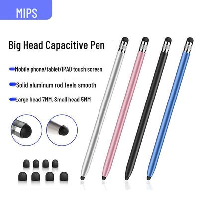Caneta Stylus com Tela Sensível ao Toque com Pontas Duplas de Borracha para Tablets Apple, Huawei e iPad