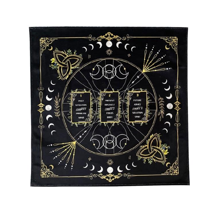 Reading Card Tarots Card Tablecloth Altars Cloth Altars Cloth Divinations Cards Table Cloth Tapestry Easy to Use