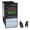 SSR Output PID Thermostat Temperature Controller ℃/℉ Fit for Universal Thermocouple Pt100 RTD Waterproof MC401 85-265VAC