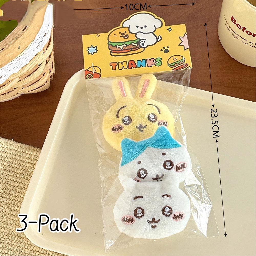 Cute Chiikawa Cartoon Brooch Girl Back Packaging Accessories Versatile Doll Accessories Doll Scarf Clothing Pin Children Gift