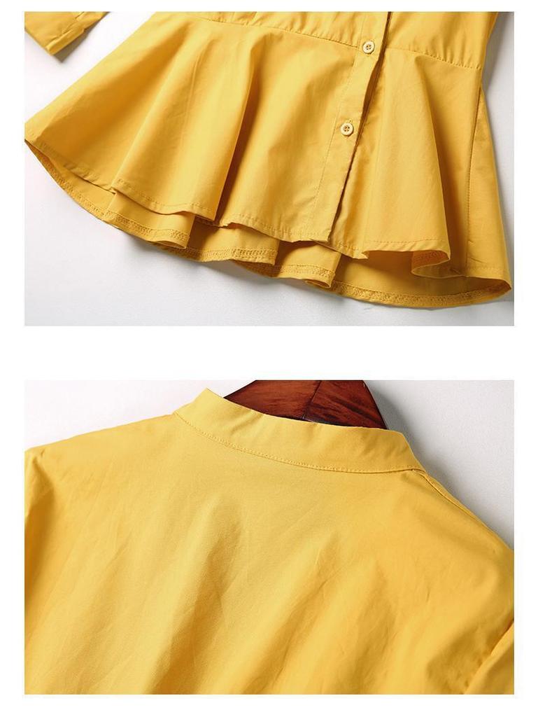 Women's White Shirt 2025: Spring/Autumn Korean Style, Waist-Slimming, Chic Design