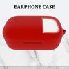 Earphone Case Dust-proof Bluetooth-compatible Earbuds Soft Silicone Cover with Carabiner for SENNHEISER MOMENTUM True 2