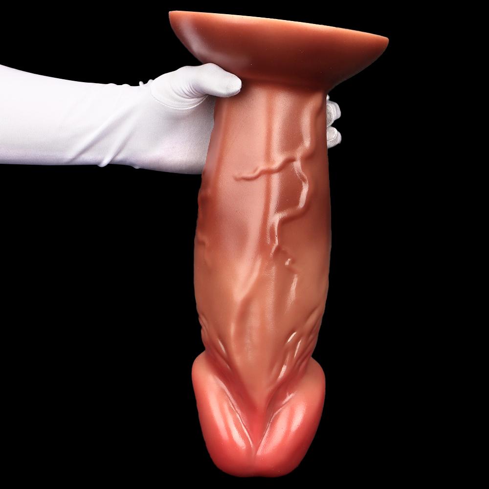 Dildo extra large in silicone morbido Butt Plug Grande cazzo Giocattoli sessuali per adulti Grande pene Masturbatore Fisting