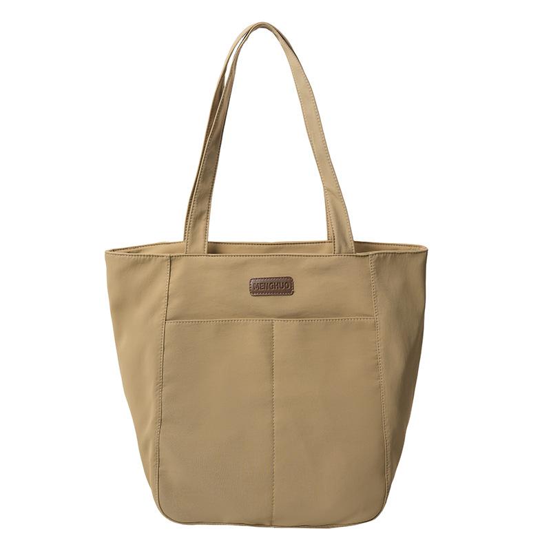 Large Capacity Canvas Bag Student Class Commuter Tote Bag