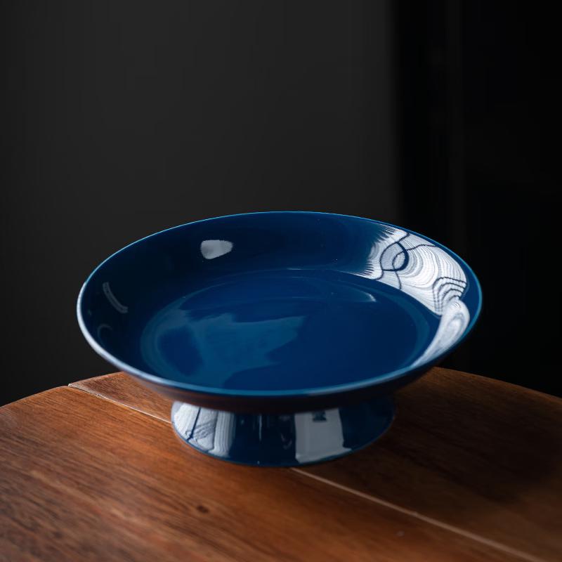 Chaxun Ceramic Elevated Fruit & Snack Plate