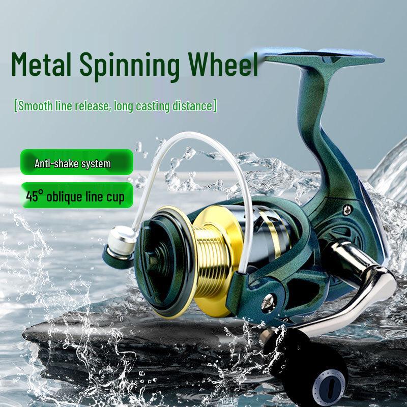 Jinglang Long-Cast Lure Spinning Fishing Reel