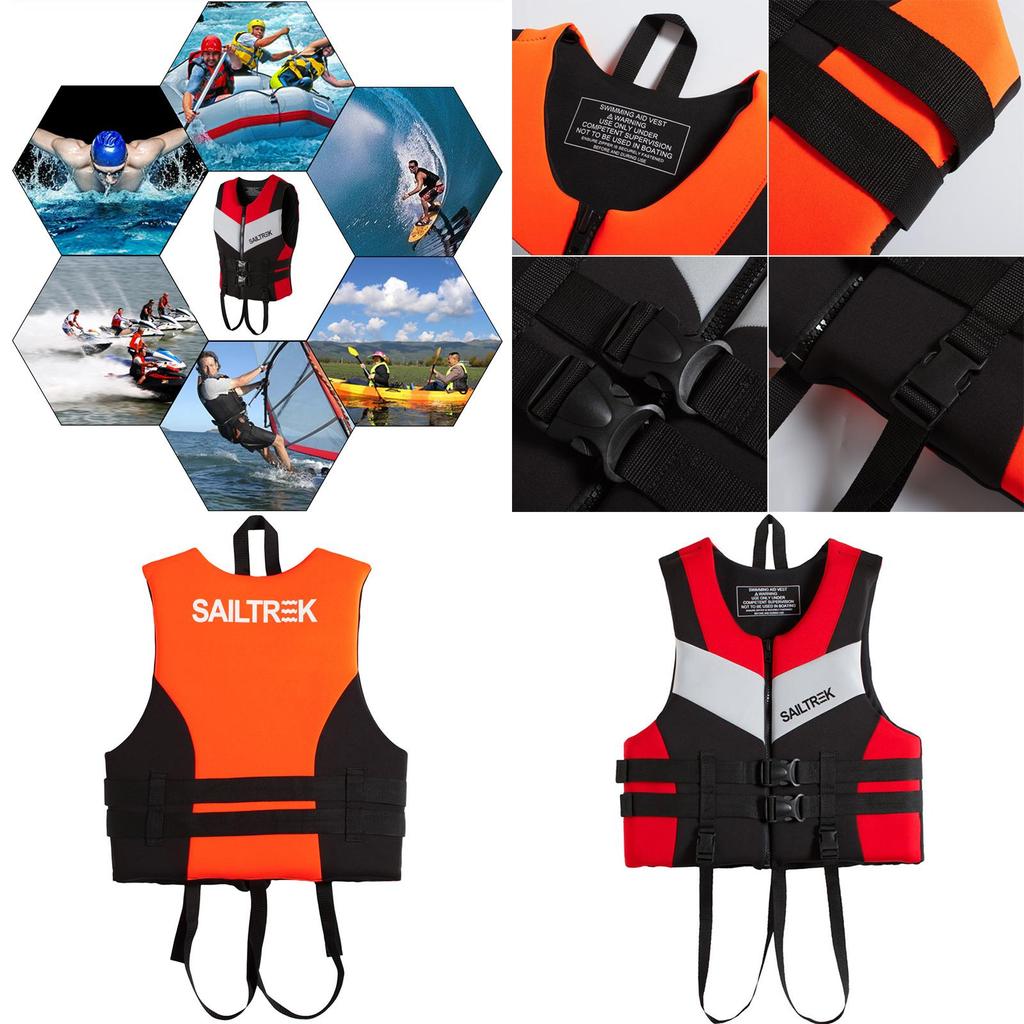 Buoyancy Foam Adult Surf Marine Sailing Kayak Fly Fishing Drifting Boating Vest Life Jacket**