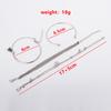 European and American simple silver smooth fringed bracelet multi-layer chain disc 1-piece bracelet set