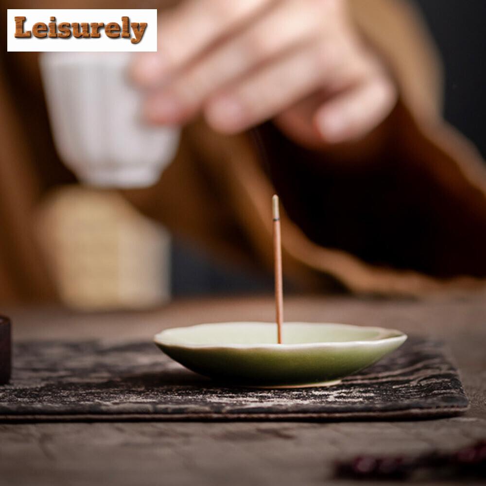 Imitationslied Kleiner Räucherstäbchenhalter Kreativer Seladon Aromatherapieofen Zuhause Innen Agarholz Sandelholz Räuchergefäß