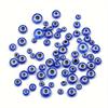 6-12mm Blue Evil Eye Resin Beads for Bracelets and Necklaces