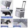 Oxford Cloth Portable Trolley Insulated Cooler Bag