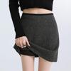 2025 Hochwertiger Koreanischer Stil A-Linien Woll-Kurzrock: Herbst Winter Pailletten, Vielseitig, Schlankmachend für Damen