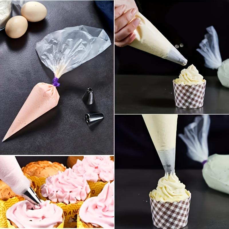 Thickened Disposable Piping Bags, Fondant Piping Bags, Pastry Decoration Piping Bags, Baking Tools, Kitchen Accessories