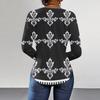 Camisetas para Mujer Otoño Casual Camisetas de Manga Larga Sudadera Estampado Gráfico Vintage Top Jersey Día de San Valentín