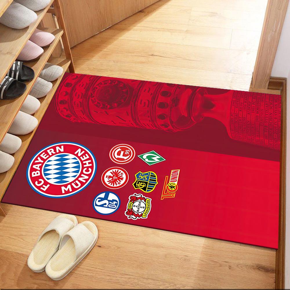 Fc Bayern München Square Rugs Are a Great Choice for Living Rooms, Bedrooms, Home Décor, and As Gifts.