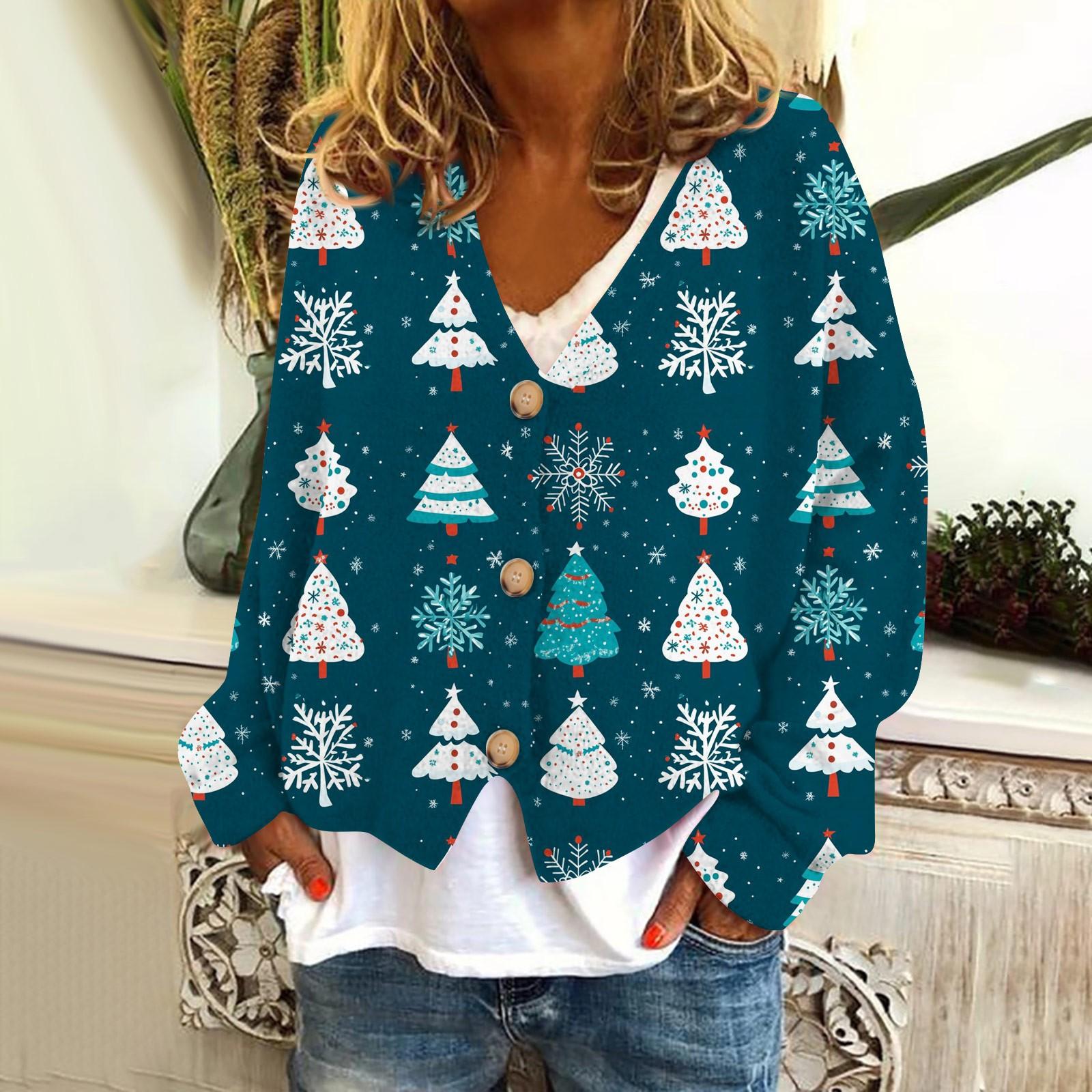 

Жіноче модне коротке пальто, однобортний плюшевий топ з принтом і довгими рукавами M ціан