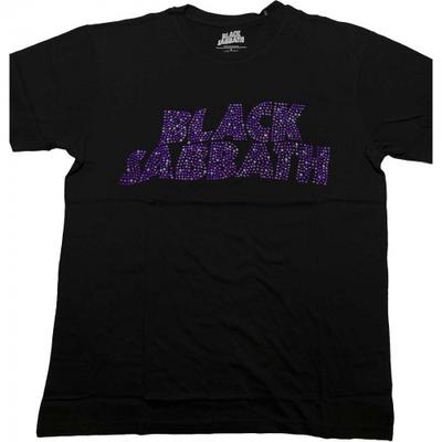 Black Sabbath Unisex Adult Embellished Logo T-Shirt
