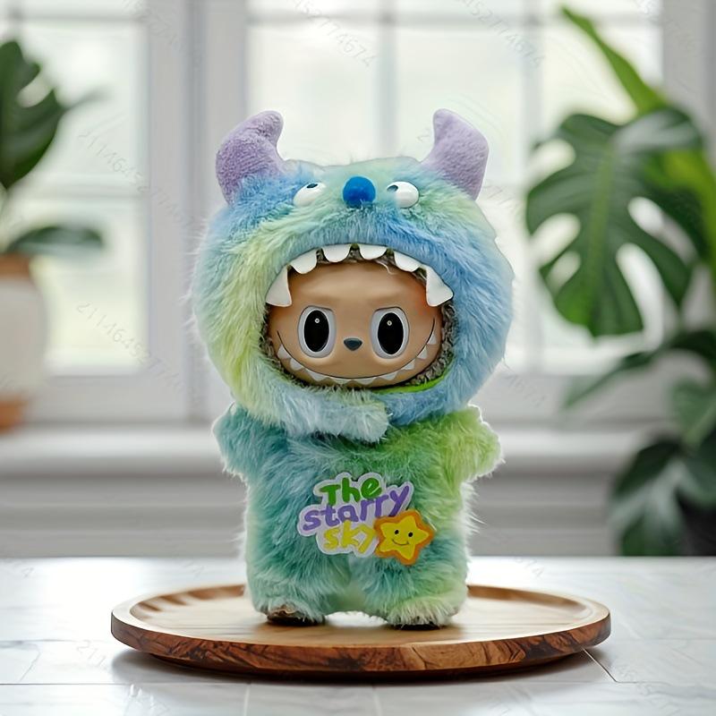 17cm Labubu Doll Clothing Set for 3.0 and First/Second Generation Sitting Party Blind Box Skirt