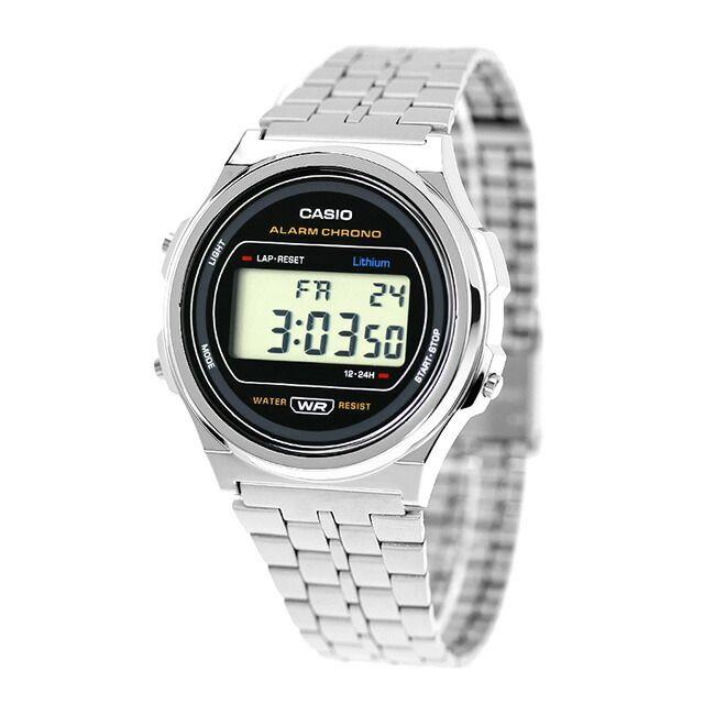 Used [New] Casio CASIO Watch Men s A171WE-1ADF Cheap Casio Vintage