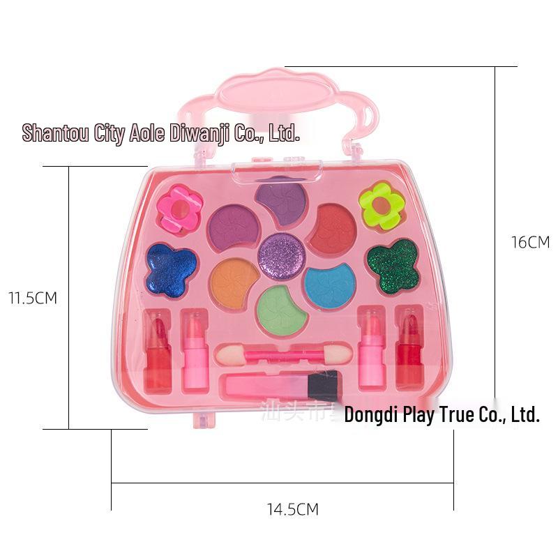 

Набор детской косметики «Принцесса» - Смываемые тени для век и блестящая сумочка