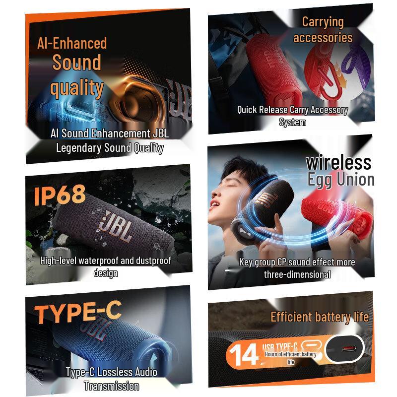 JBL FLIP7 Portable Bluetooth Speaker