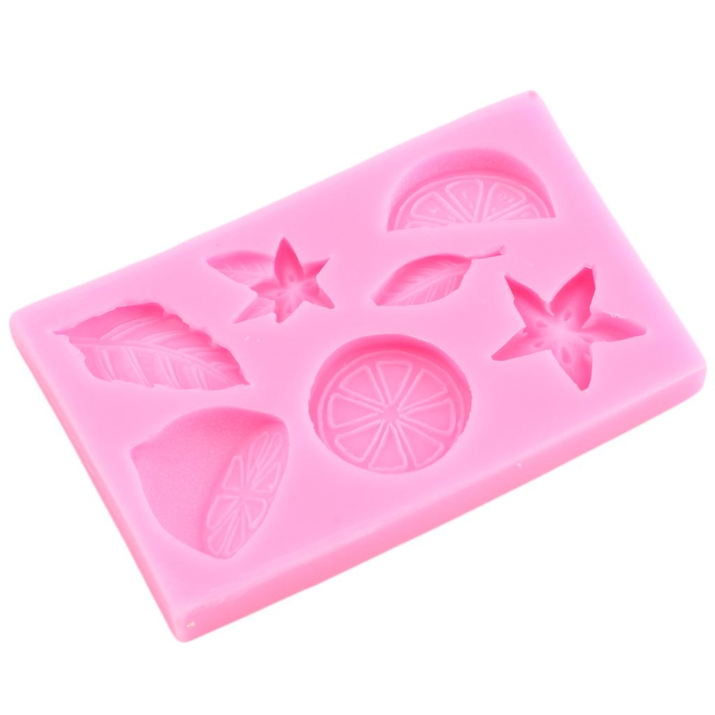 Citron Pomeranč Silikonová forma Fondant Pomůcky na zdobení dortů Pomůcky na výrobu cukrovinek Formy na výrobu pryskyřice Formy na pečení čokoládových košíčků
