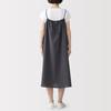 MUJI <Circulation> Women's Breathable Camisole Dress, BC2QAA6S, Charcoal Gray, S